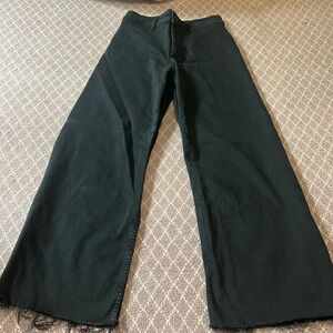 Zara high rise wide leg Jean size 6